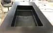 Черная матовая раковина Solid Surface купить
