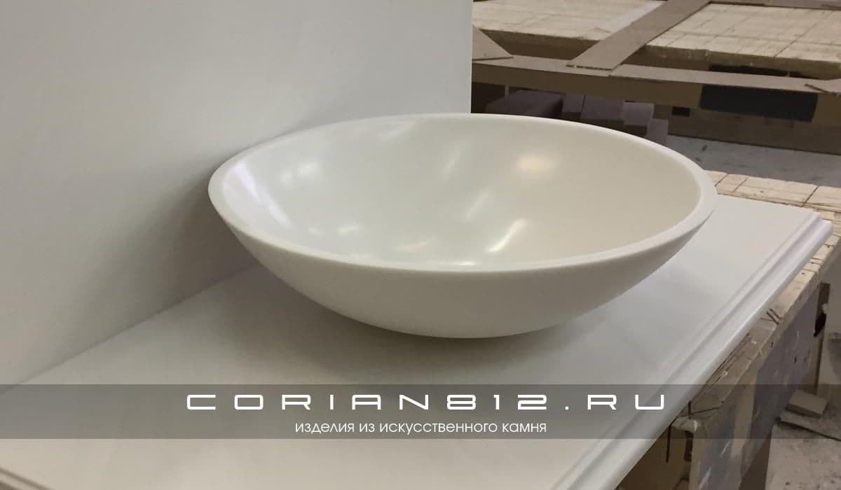 Раковина 812 М20 из искусственного камня