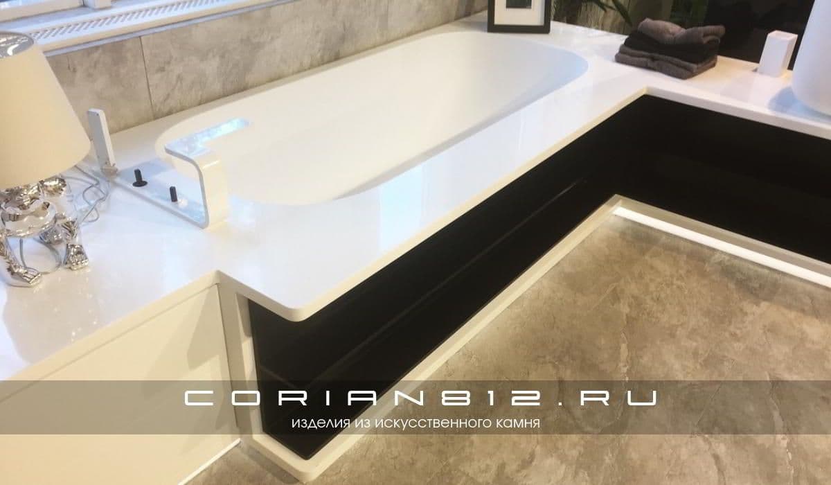 Ванна Porcelanosa из искусственного камня